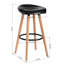 Aireen Counter Stool with Solid Wood Frame-440362046