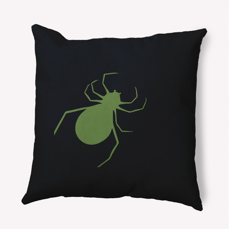 Coussin Vinco, 18 po x 18 po, Oignon vert