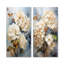 Minimal beige hortensia Grace - ensemble de 3 hortensias en métal-1141200448