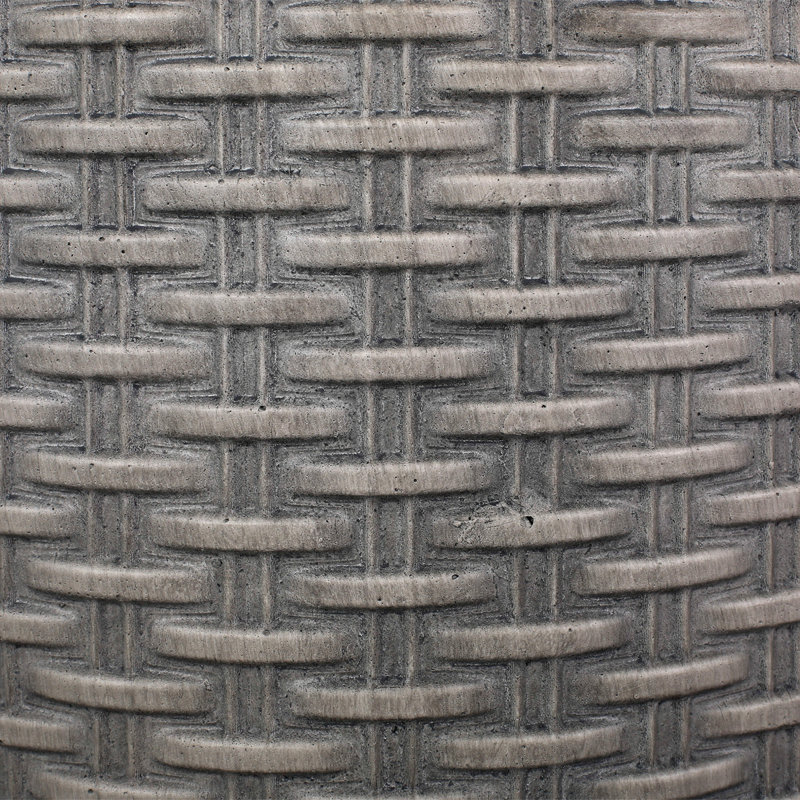 Table d'appoint d'extérieur ronde en béton