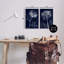 «X-Ray Blossom on Black», ensemble de 2 plaques murales par Albert Koetsier-345618888