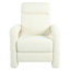 Fauteuil inclinable rembourré avec dossier réglable pour un confort ultime et un décor de salon moderne