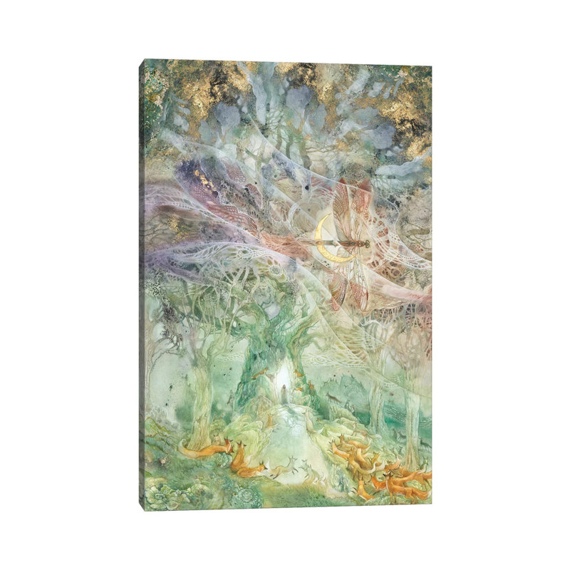 Convergence I by Stephanie Law - Print on Canvas, 66.04cm H x 45.72cm W x 1.91cm D, Wrapped Canvas