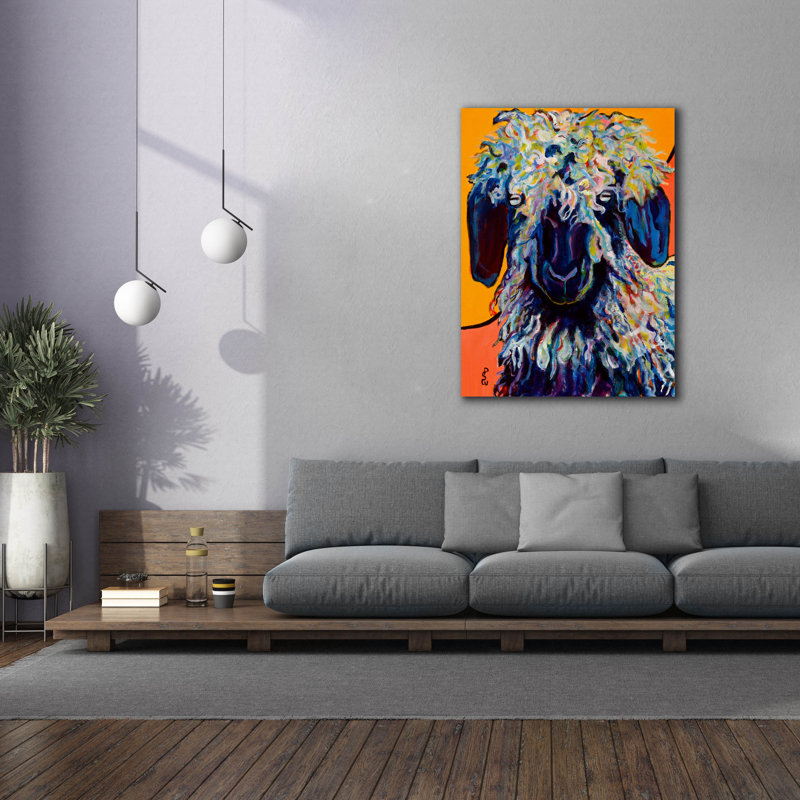 "Epic Graffiti" Adelita "par Pat Saunders, art mural en toile blanche, 40 po x 54 po, H 54 po x l 40 po
