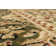 Tapis vert de style oriental