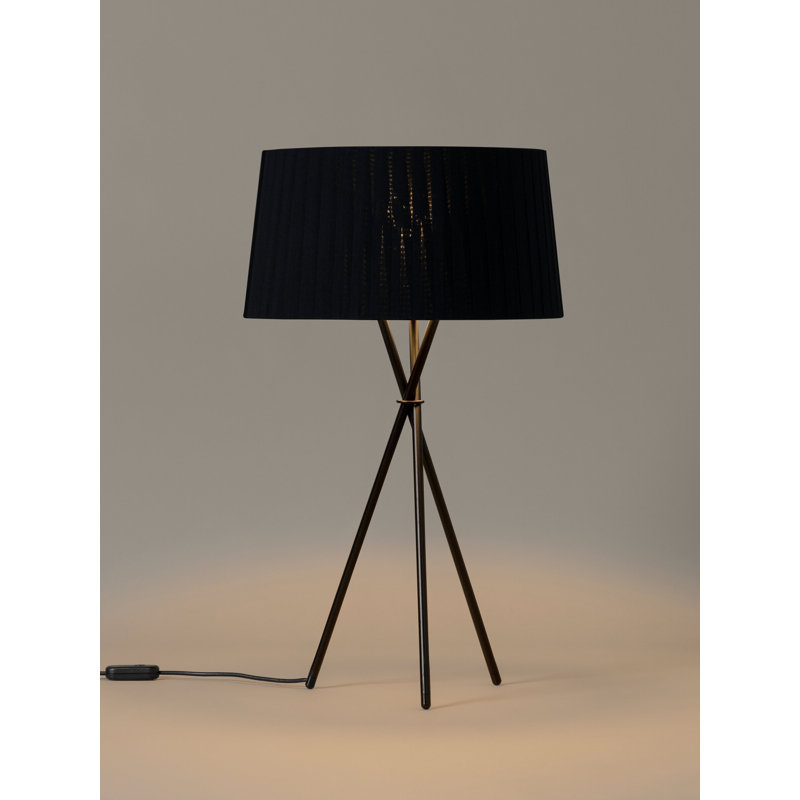 Metal Tripod Lamp, Black