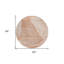 Tapis rond rond 8 po