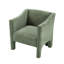Fauteuil moderne rembourré-255826515
