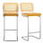 Baumgartner Upholstered Counter Stool with Metal Frame-690045987-690046008-690046011