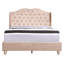 Lit double tapissier transitionnel-129912274