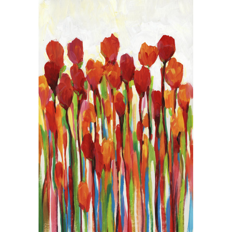 Bursting with Color II 1 Piece Painting on Canvas, 20cm H x 30cm W