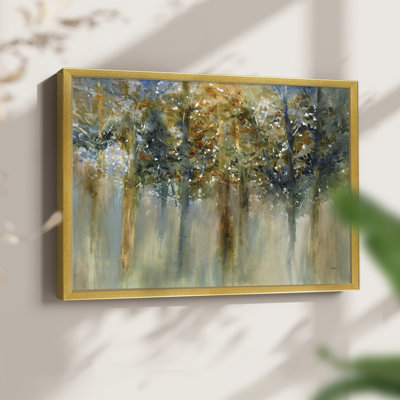 «Rustic Leaves II», reproduction encadrée