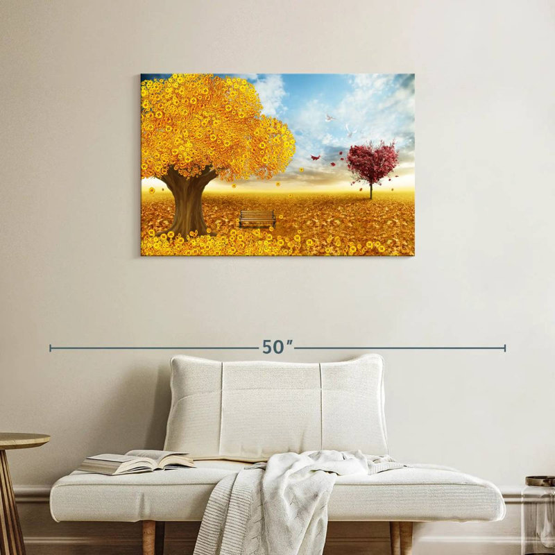 Kelan Money Tree, 24" H x 36" W