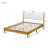 Queen Size Bed (Beech White)