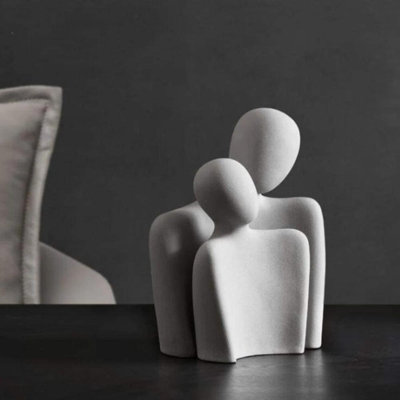Ensemble de 2 figurines abstraites Embrace