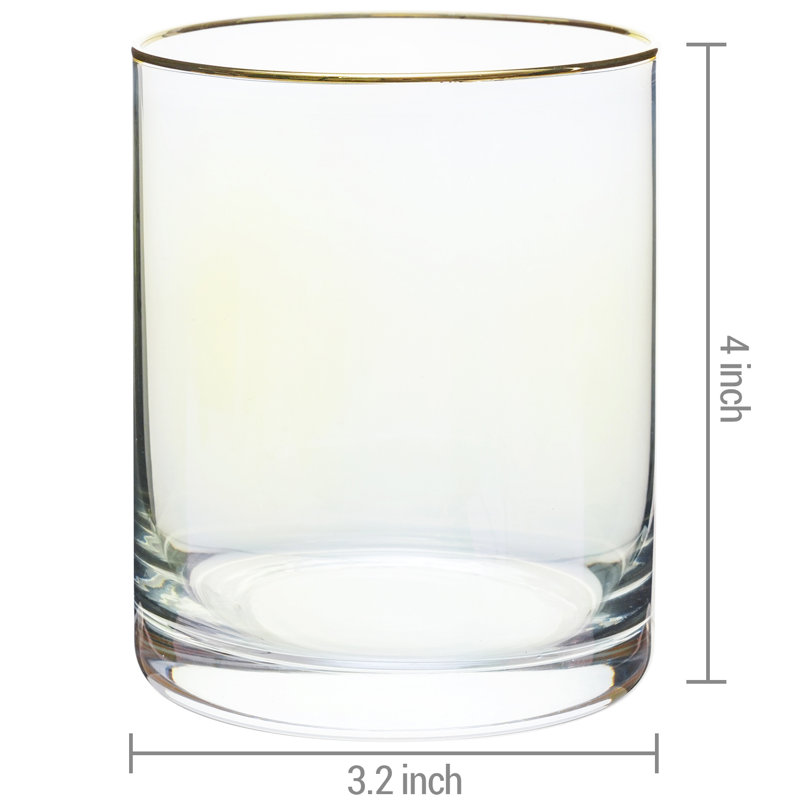 6 Piece 444ml Whiskey Glass Set