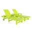 Ensemble de chaises longues inclinables 77,6 "Aderson-88498352