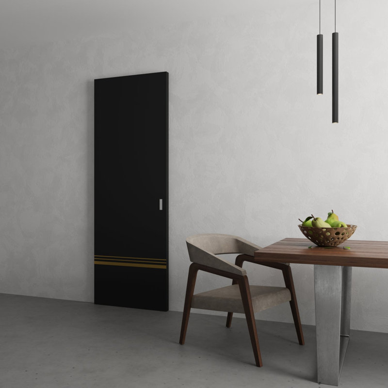 Grange cachée | Planum 2010 | Portes robustes à finition moderne | Ensemble coulissant Magic, 36 po x 80 po