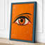 Watchful Gaze Modern - Wrapped Canvas-660666516-660666514