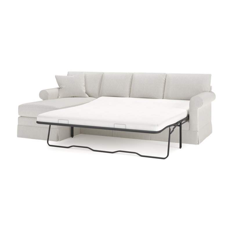 Friedman 2 - Piece Upholstered Sleeper Sectional, Cruise Adrift, Left Hand Facing