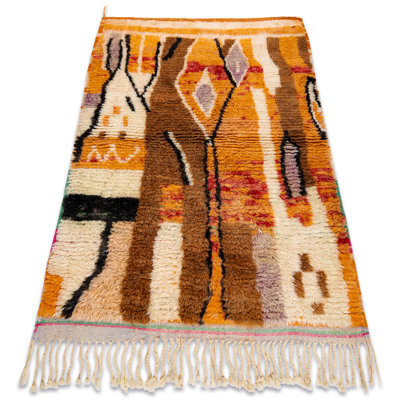 Kamra Moroccan Wool Hand Loomed 110cm X 150cm Area Rug
