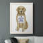 «Derrion Love And Golden Retriever», reproduction d'art sur toile-88378700-88378706