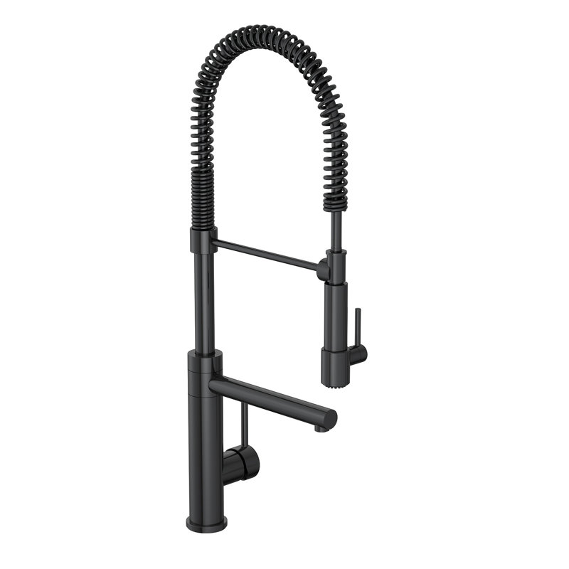 Vetta Pull Out Kitchen Faucet, Matte Black