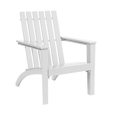 Chaise Adirondack en bois massif Garberville