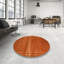Tapis décoratif multicolore à motif abstrait-1422270963