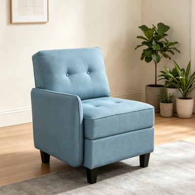 Living Room Furniture One-Arm Chair with Hidden Storage