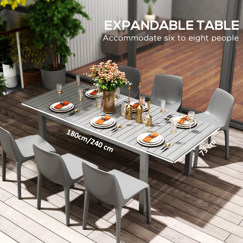 Expandable Patio Table