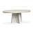 Extendable 54" Round Dining Table