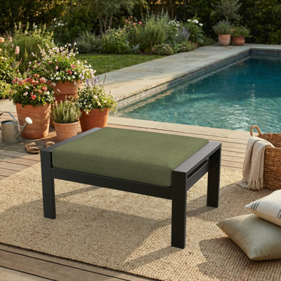 Sunbrella® Outdoor 3.5'' Ottoman Seat Cushion
