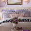 Violet Check Reversible Scalloped Pillow-494772632