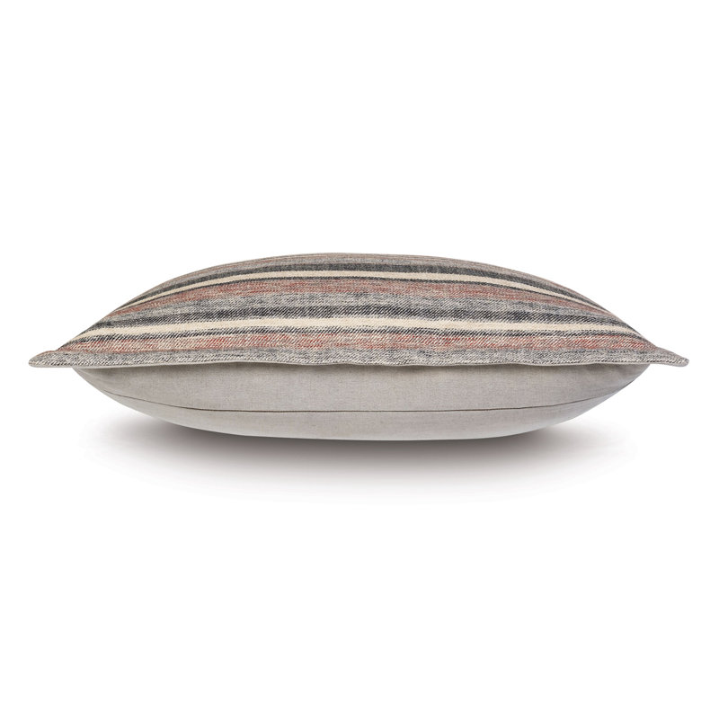 Ridge Striped Linen Pillow Sham
