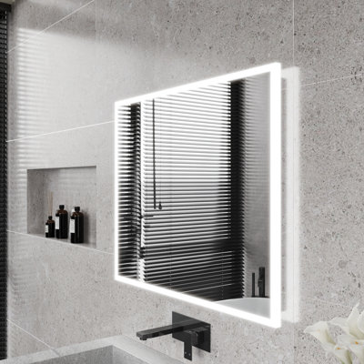 Miroir de salle de bain moderne à DEL Bianca
