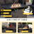 8 Pieces Patio Furniture Set With 44" Propane Gas Fire Pit Table, Conversation Set For Garden, Patio, Backyard-765962825