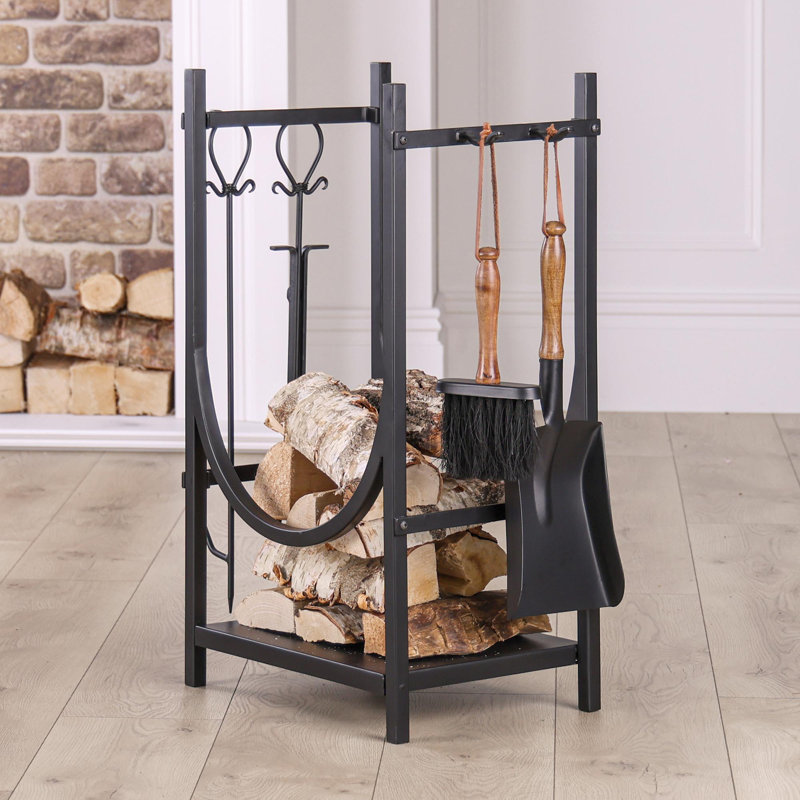 Amunique Metal Log Rack