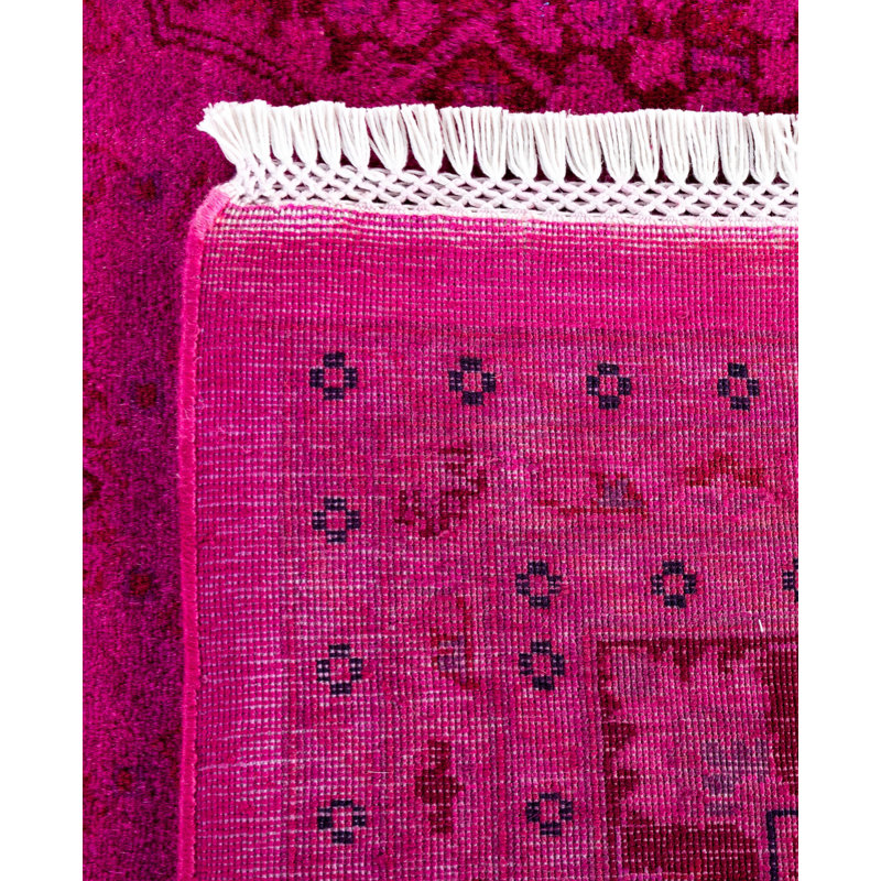 Tapis unique en laine 8 pi 2 po x 10 pi 3 po Huckstep