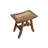Satori by EcoDecors, Teak Shower Bench, Teak Shower Stool, Teak Stool for Inside Shower, Small Shower Stool, Teak Foot Rest, Teak Shower Bench For Inside Shower, in Earthy Teak-19007445