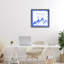 Cadre flottant Apres Ski in Blue Tones, design par Lucille Price-1328284230-1328284229