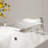 3 Handles Deck Mount Roman Tub Faucet Trim with Handshower-109101965