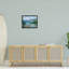 «River Through Mountains Abstract Scene», art mural encadré sur toile flottante par Ethan Harper-933246780-933246783