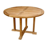 Yarger Round Outdoor Folding Dining Table