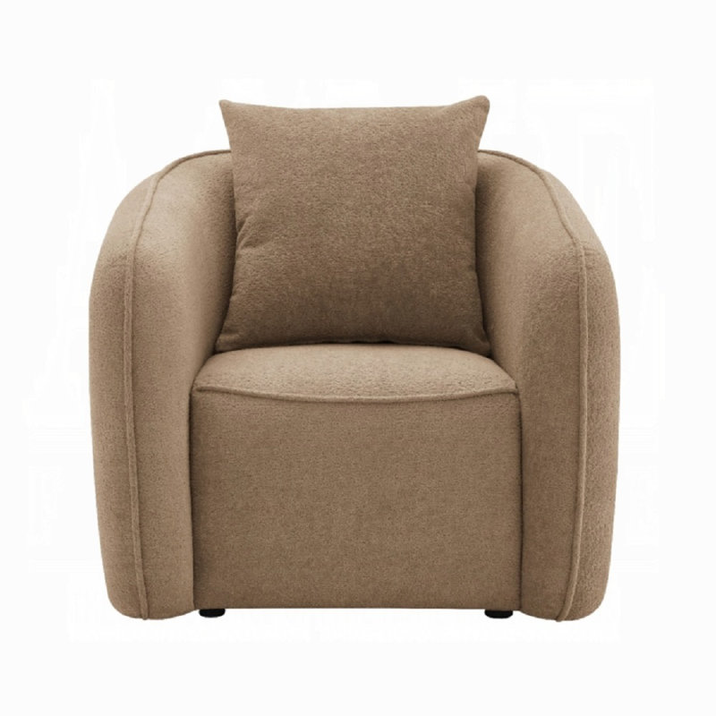 Keith Chair W/Pillow, Brown