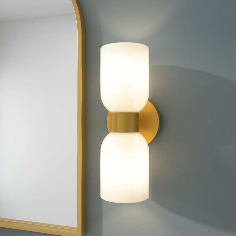 Alaisha 2-Lights Wall Light, Gold