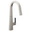Robinet de cuisine rétractable à poignée simple avec accessoires Nio-94342532