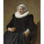 «Portrait of an Ellyly Lady» par Frans Hals - Art mural sur toile tendue avec châssis-220296702