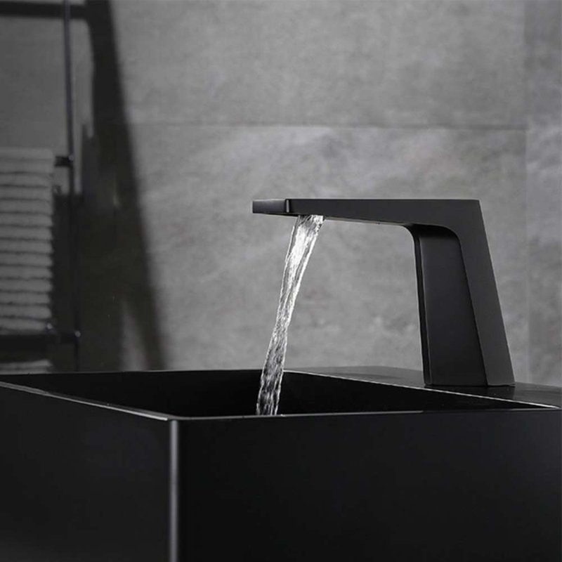 Robinet avec capteur automatique noir mat sans contact Melun