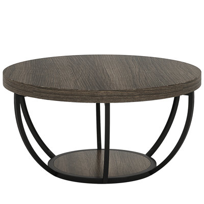 2-Tier  Round Coffee Table
